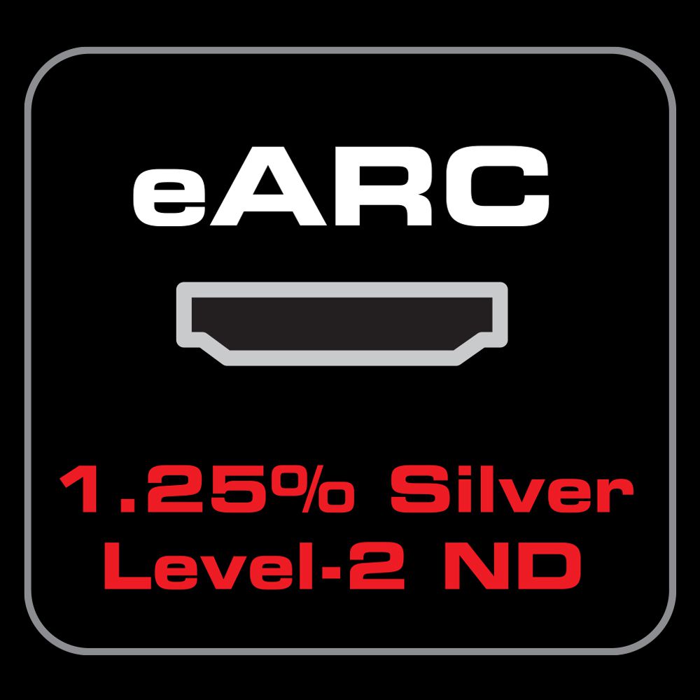 ARC 1.25% Silver Level 2 Noise Dissipation